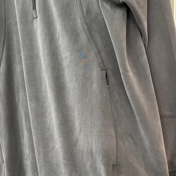 Lululemon Softstreme Long-Sleeve Half-Zip Dress in black, size 10 - Picture 8 of 8